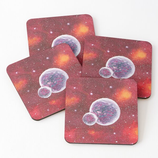Item preview, Red Planets Galaxy Space designed and sold by galleasstudio.