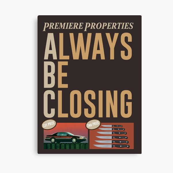 Item preview, ABC Always Be Closing v2 designed and sold by McPod.