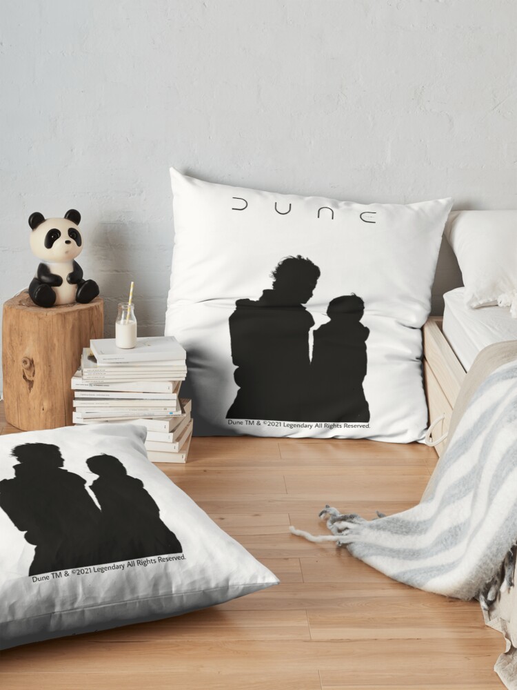 Alternate view of Dune Silhouette Art Floor Pillow