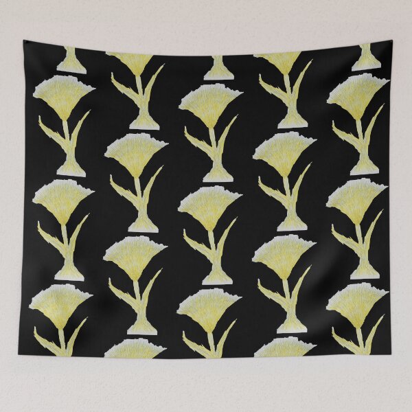 Item preview, Gold and Silver Ink Flower designed and sold by KazM.