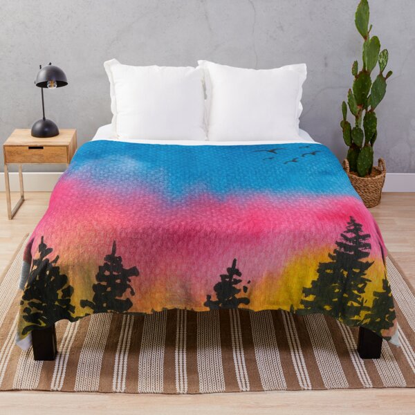 Item preview, Sunset Pine Trees designed and sold by galleasstudio.
