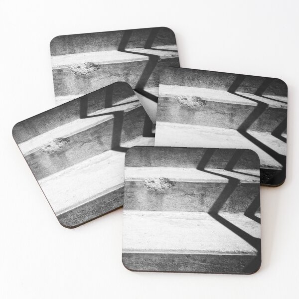 Item preview, Worn Cement Stairs with Chevron Shadows designed and sold by Stephen Orsillo.