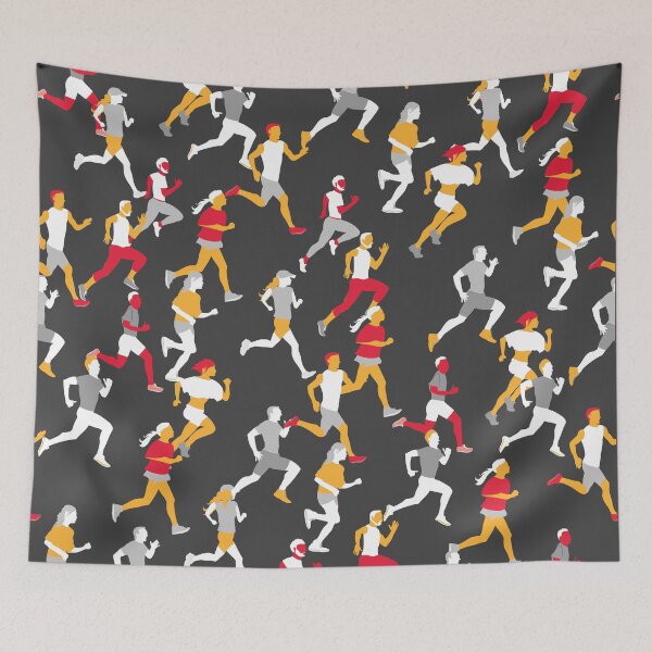 Item preview, Running Marathon print designed and sold by JengaJenUK1993.