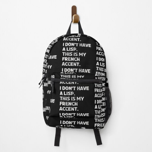 Item preview, French Accent Lisp Language Funny Non-Native English Speaker designed and sold by TheAplus.
