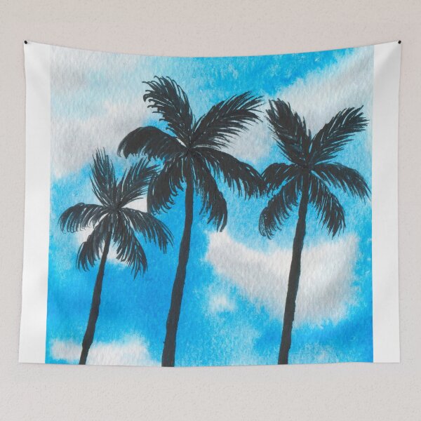 Item preview, Sky Palms Silhouette designed and sold by galleasstudio.
