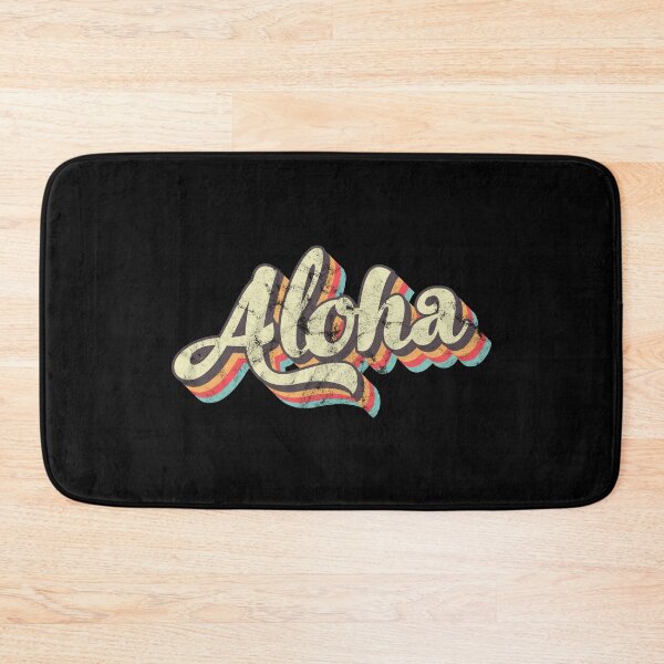 Item preview, Aloha Typography Sticker designed and sold by Skwiquer.