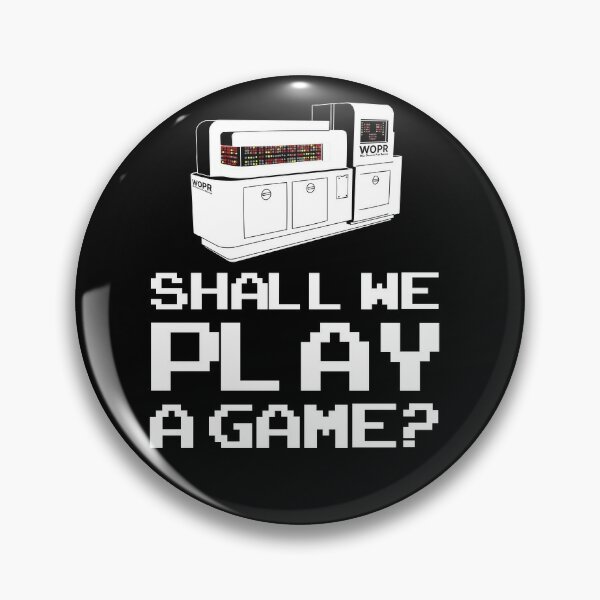 Shall We Play A Game' Sticker | Spreadshirt