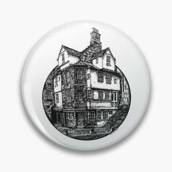 Item preview, John Knox's House, Royal Mile,  Edinburgh, Scotland Illustration in Pen and ink. designed and sold by Kiera-Docherty.