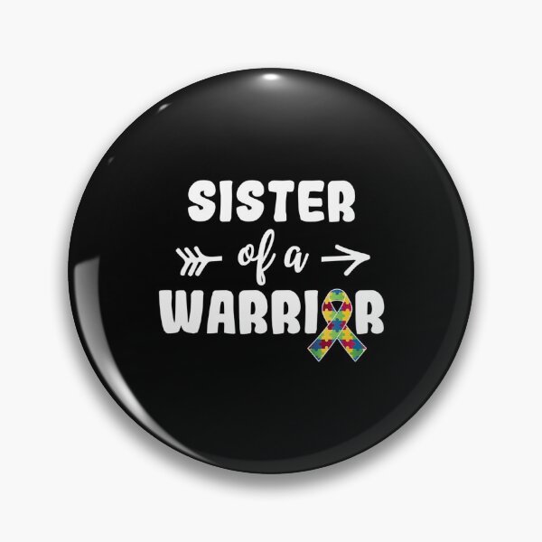 Item preview, Proud Autism Sister Autism Awareness Sister Of A Warrior designed and sold by MillieConnor.