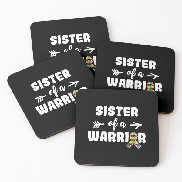 Item preview, Proud Autism Sister Autism Awareness Sister Of A Warrior designed and sold by MillieConnor.