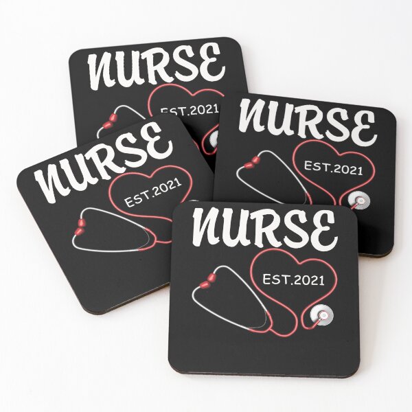 Item preview, Nurse Est 2021 RN Nursing School Graduation Graduate  designed and sold by elisamarez97.