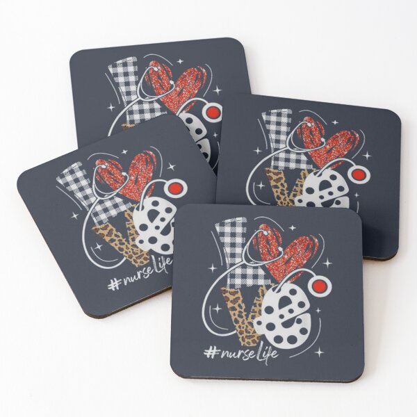 Item preview, love nurse life cheetah shirt designed and sold by chanat3659.