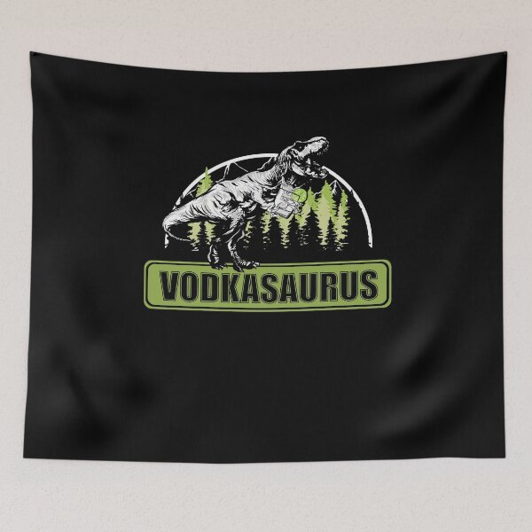 Item preview, Vodka Saurus Dinosaur Vodka Vodka Lemon Trex Graphic Design designed and sold by brunsch-print.