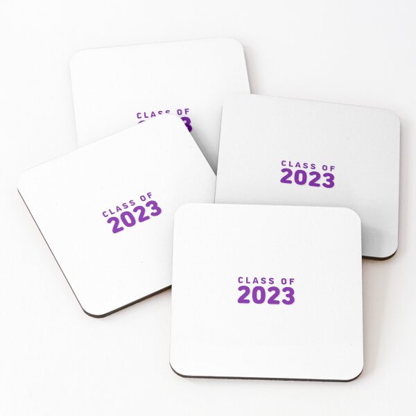 Item preview, Class of 2023 Purple & White/Silver designed and sold by CGBCreative.