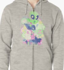 ALIEN Zipped Hoodie
