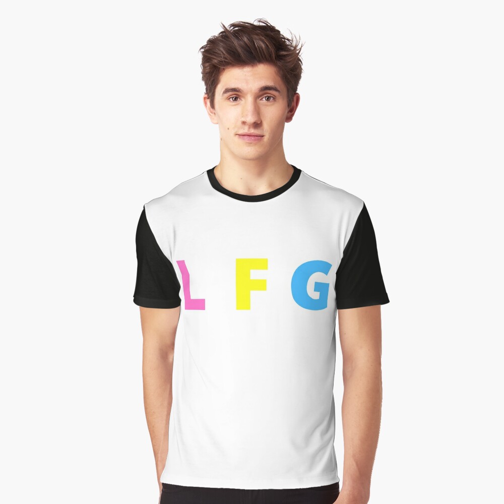 LETSFUKNGO LFG OG Black T-Shirt (Unisex) XSmall