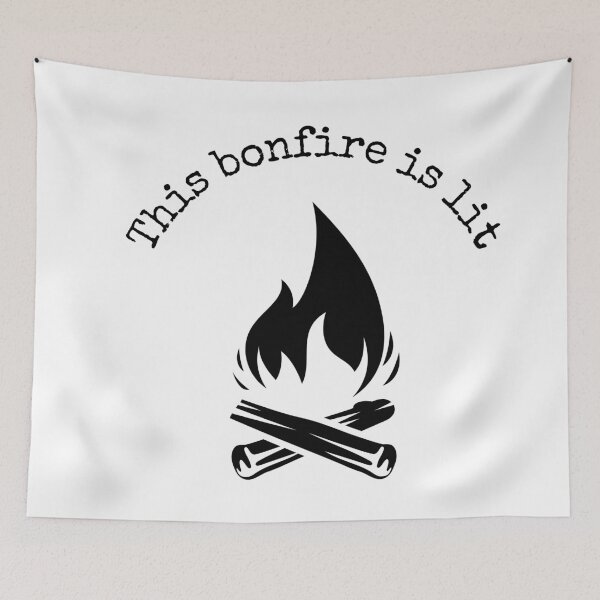 Item preview, This Bonfire is Lit designed and sold by Mzeibert.