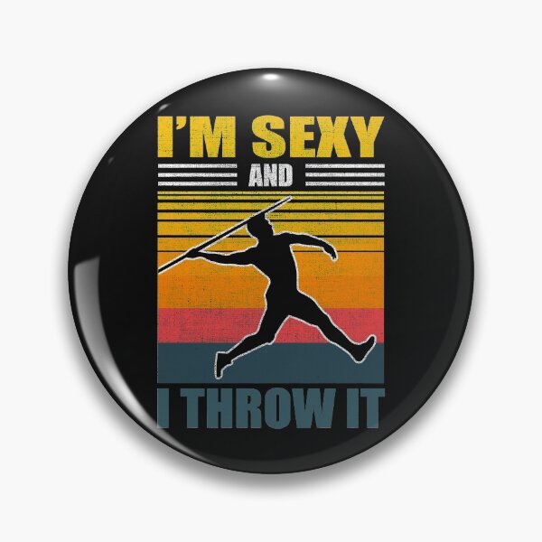 Item preview, Vintage Javelin Throw Retro Spear Throwing Medal Sexy Thrower designed and sold by TheAplus.