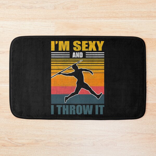 Item preview, Vintage Javelin Throw Retro Spear Throwing Medal Sexy Thrower designed and sold by TheAplus.