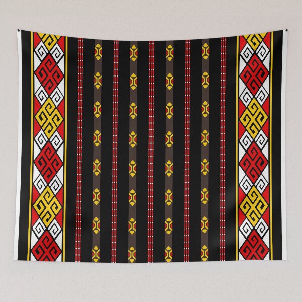 Item preview, Sarong toraja Fabric motif designed and sold by IcalsaidArt.