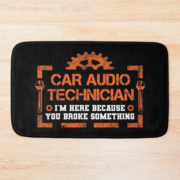 Item preview, Car Audio Technician designed and sold by Orange Pieces.
