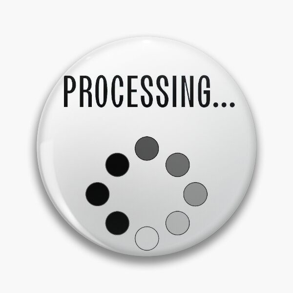 Item preview, Iam thinking - busy thinking - brain freeze designed and sold by For the love of Pixels.