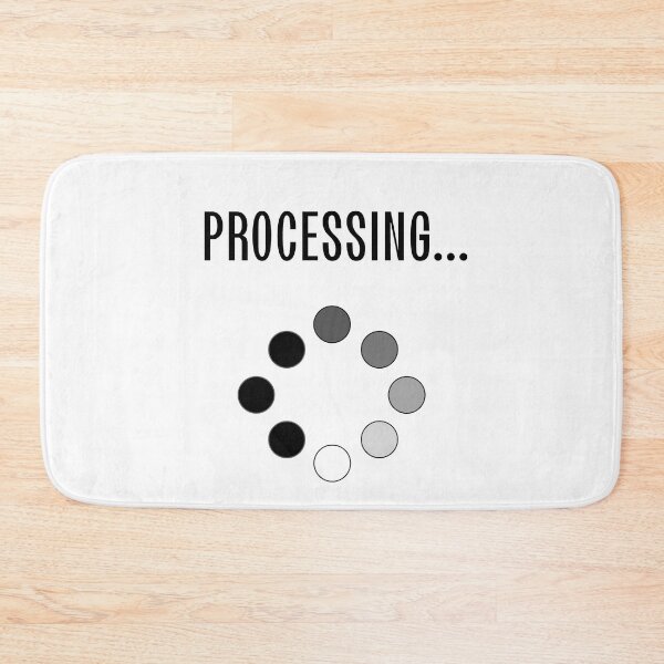 Item preview, Iam thinking - busy thinking - brain freeze designed and sold by For the love of Pixels.