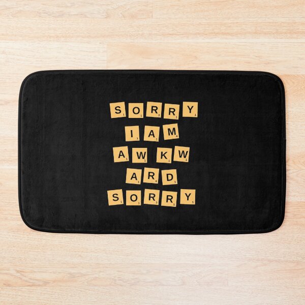 Item preview, Sorry I Am Awkward Sorry designed and sold by WholesumArt.