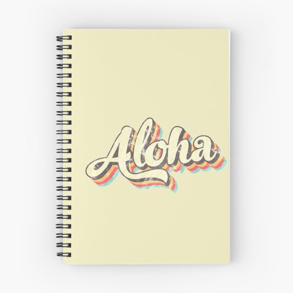 Item preview, Aloha Typography Sticker designed and sold by Skwiquer.