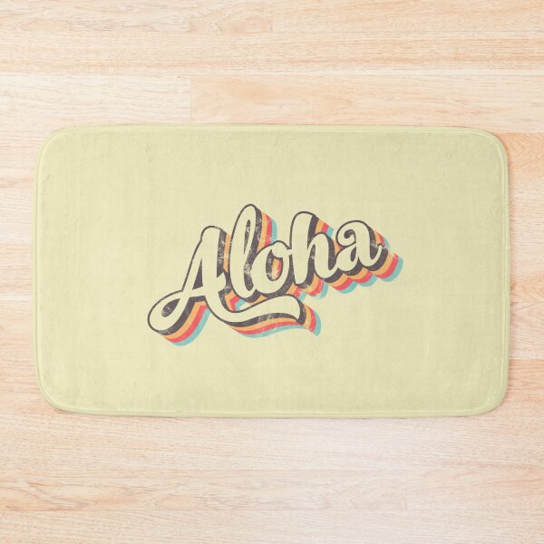 Item preview, Aloha Typography Sticker designed and sold by Skwiquer.