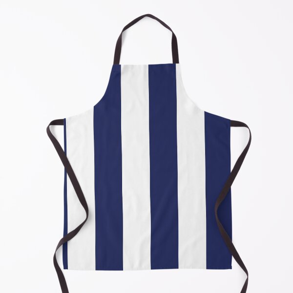 Item preview, Navy Blue and White Stripes, Vertical Awning Stripes designed and sold by Amy Brinkman.