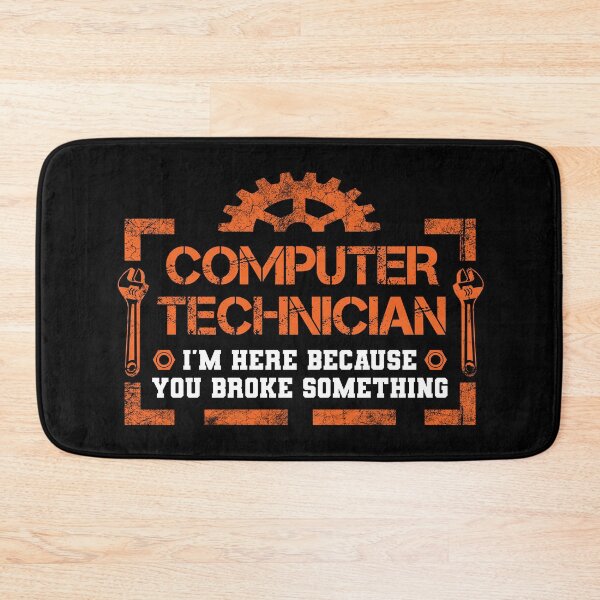 Item preview, Computer technician designed and sold by Orange Pieces.