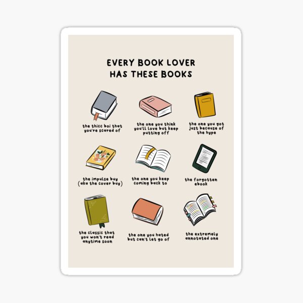 Artikel-Vorschau von Bücher, die jeder Buchliebhaber hat (v2), designt und verkauft von indiebookster.