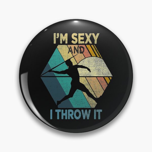 Item preview, Vintage Javelin Throw Retro Spear Throwing Medal Sexy Thrower designed and sold by TheAplus.