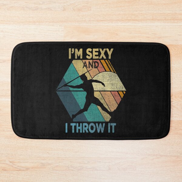 Item preview, Vintage Javelin Throw Retro Spear Throwing Medal Sexy Thrower designed and sold by TheAplus.