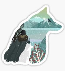 The King In The North Sticker