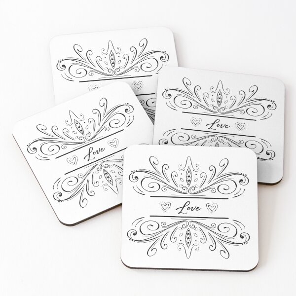 Item preview, Flourished Love designed and sold by Zela.