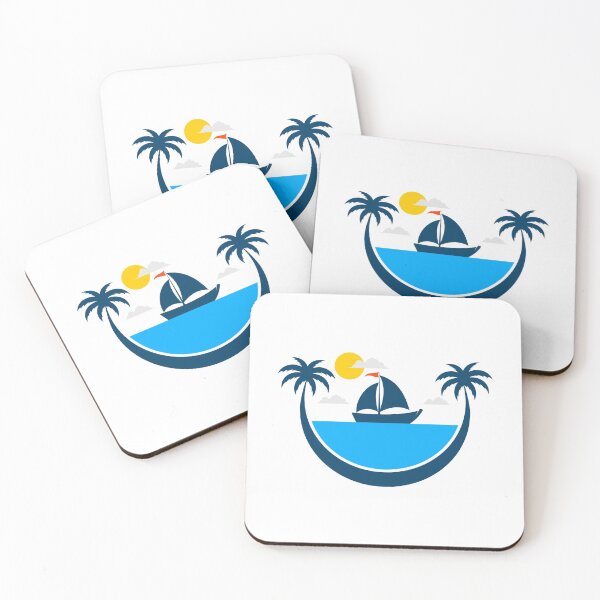 Item preview, sea semmer,palm trees designed and sold by amifana.