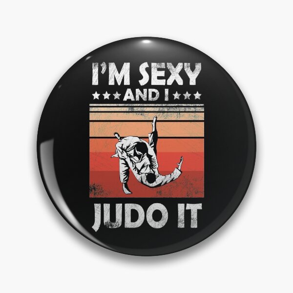 Item preview, Vintage Judo Retro Martial Arts Jiu Jitsu Medal Sexy Judoka designed and sold by TheAplus.