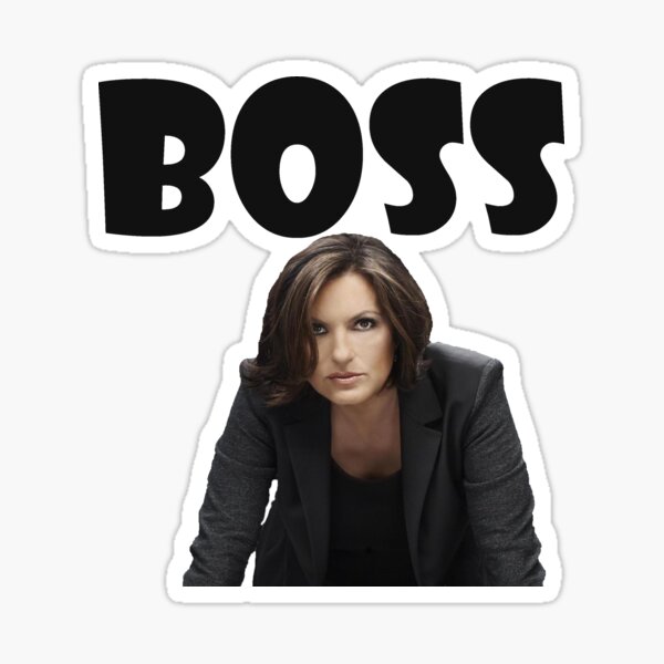 Liv is Boss Sticker