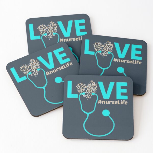 Item preview, love nurse life cheetah shirt designed and sold by chanat3659.