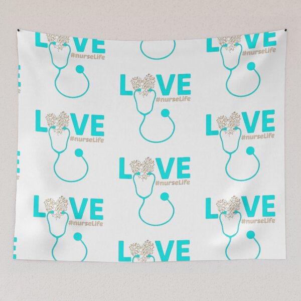 Item preview, love nurse life cheetah shirt designed and sold by chanat3659.