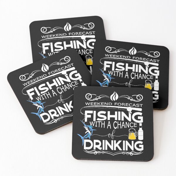 Item preview, Weekend Forecast Fishing With A Chance Of Drinking designed and sold by DsignTByMason.