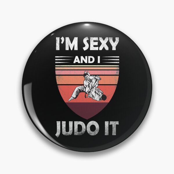 Item preview, Vintage Judo Retro Martial Arts Jiu Jitsu Medal Sexy Judoka designed and sold by TheAplus.