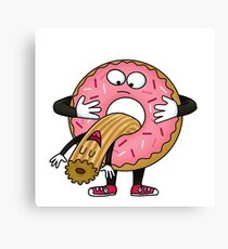 Silly Churro Canvas Print