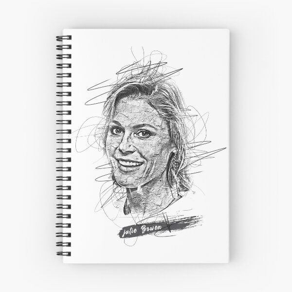 Item preview, Julie Bowen Abstract Sketch Art, Julie Bowen Sketch Design, Julie Bowen designed and sold by graphic-genie.