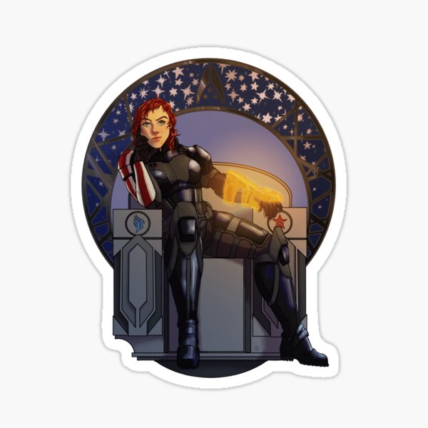 Hero of the Galaxy Sticker