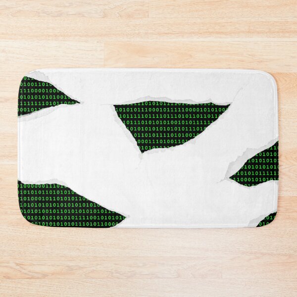 Item preview, Torn Through Code (White) designed and sold by the-krisney-way.
