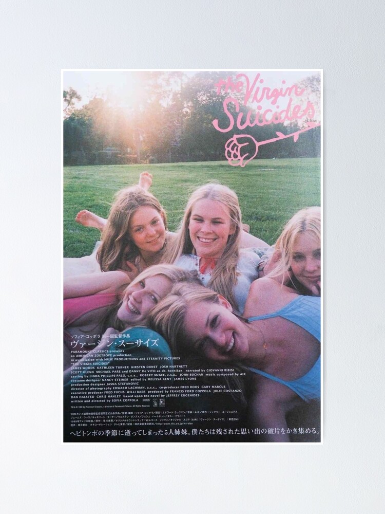 Poster ''Les vierges suicides' : autre vue