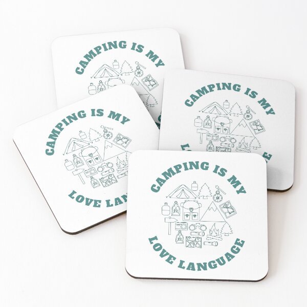 Item preview,  Camping is my Love Language  designed and sold by DomZo.